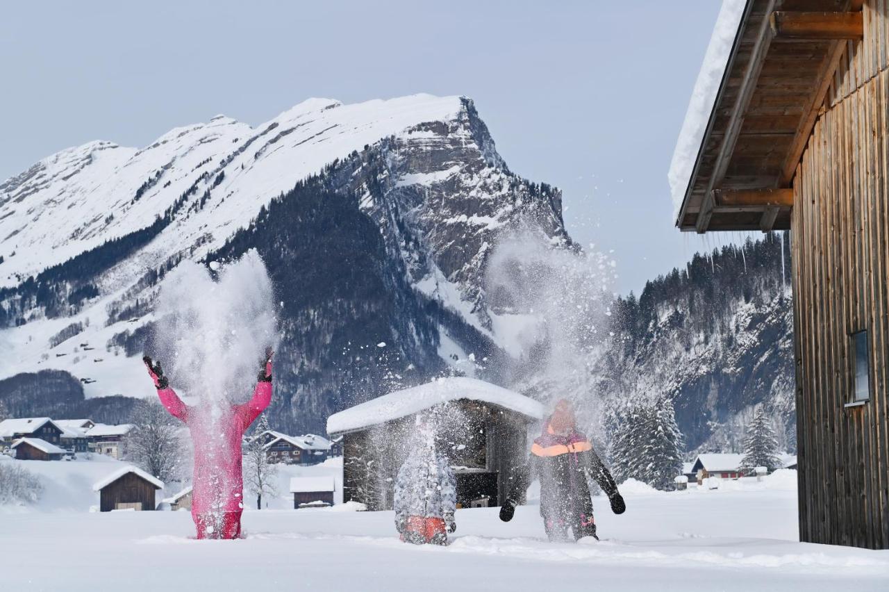 Apartamento Haus Bergquell Au (Vorarlberg) Exterior foto